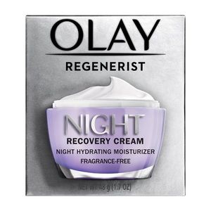 Olay Regenerist Night Recovery Cream Face Moisturizer, 1.7 oz